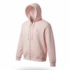 Women's Breast Cancer Awareness Pink Zip-Up Hoodie